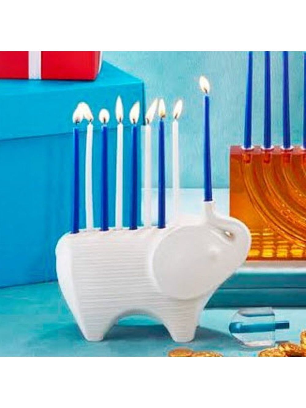 Jonathan Adler Elephant Menorah - Picture 6 of 6